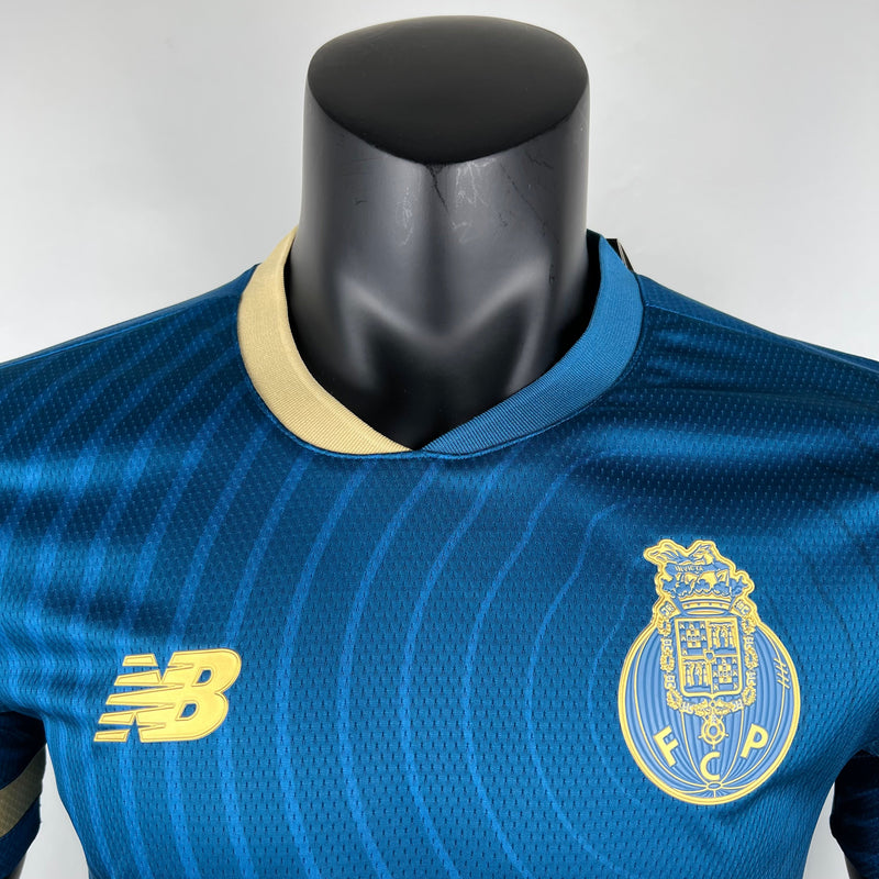 Camisa Porto III 23/24 Blue - New Balance - Masculino Jogador