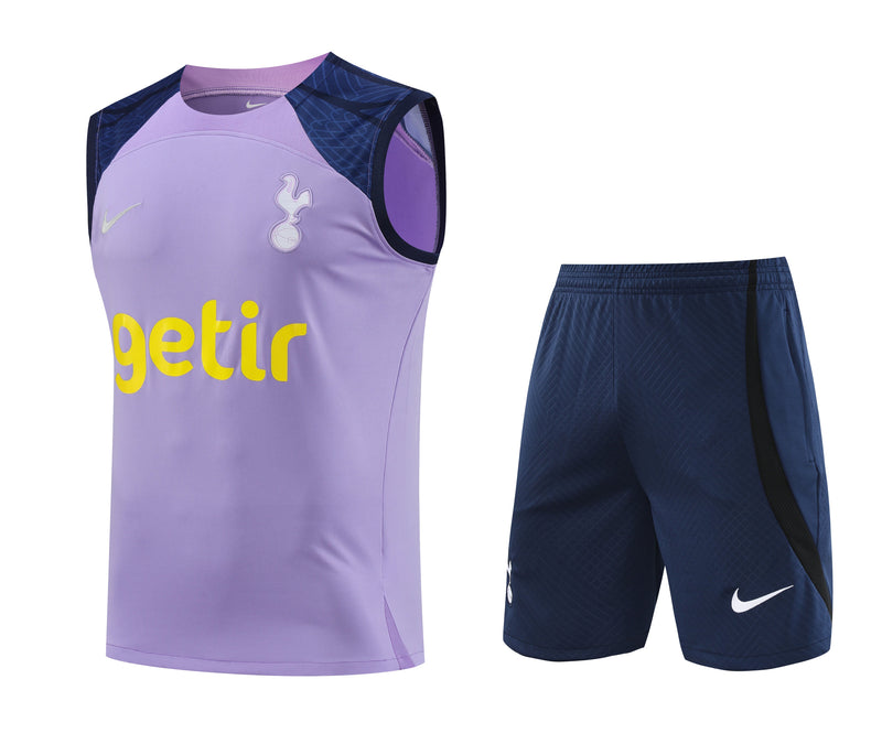 Kit Treino Tottenham 23/24 Nike - Lilas