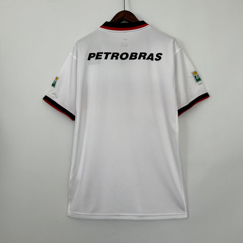 Camisa Flamengo Retrô Away 2001 - Branca