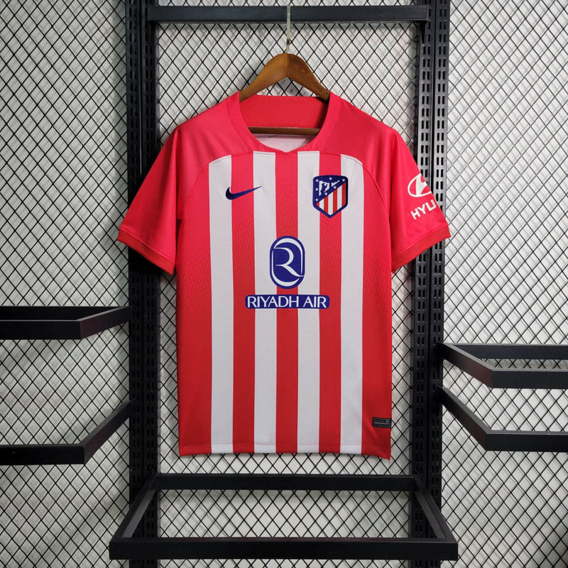 Camisa Atlético de Madrid I 23/24 Nike - Vermelha com Branco