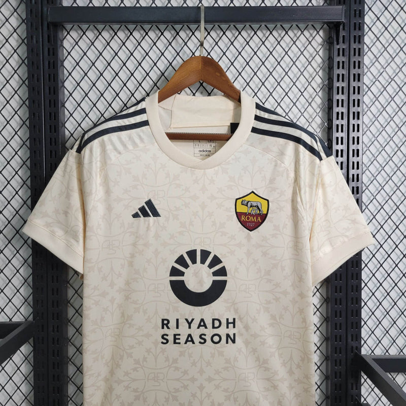 Camisa Roma II 23/24 Adidas - Creme