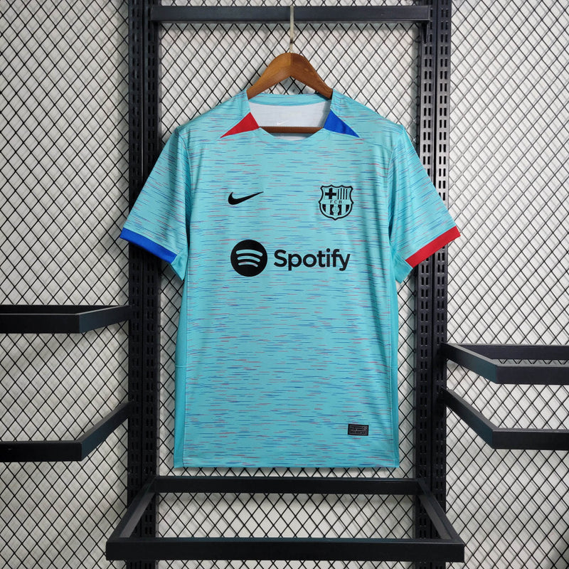 Camisa Barcelona III 23/24 Nike - Azul