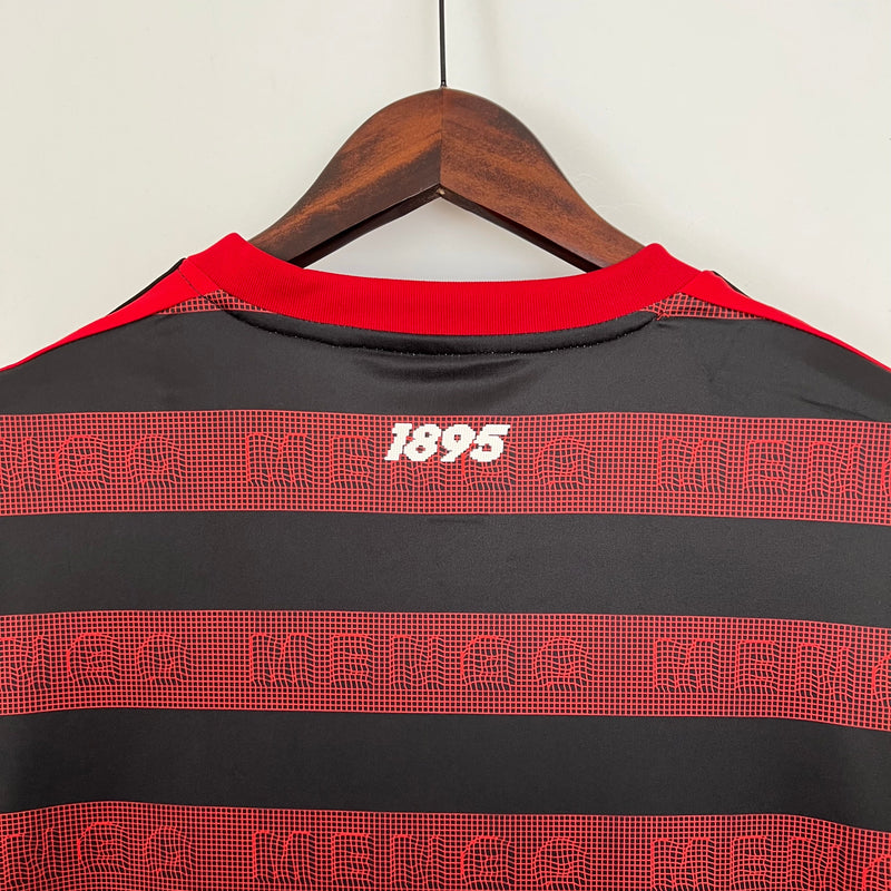 Camisa Flamengo Retrô 19-20 Vermelha e Preta - Nike