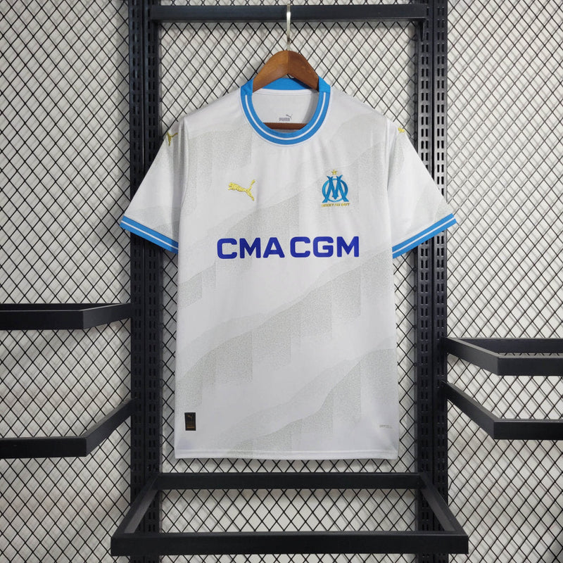 Camisa Olimpique de Marselie I 23/24 - Branca