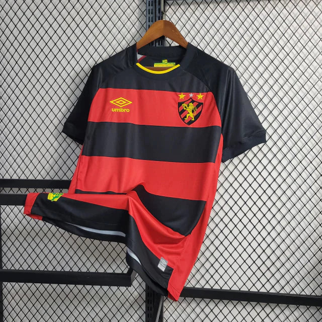 Camisa Sport I 23/24 - Umbro - Preto e Vermelho