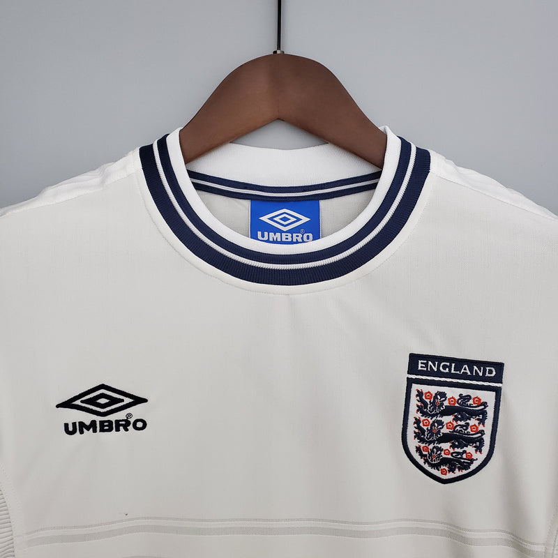 Camisa Inglaterra Retrô 2000 Branca - Umbro - PRONTA ENTREGA