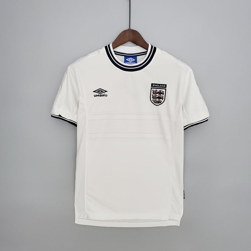 Camisa Inglaterra Retrô 2000 Branca - Umbro - PRONTA ENTREGA