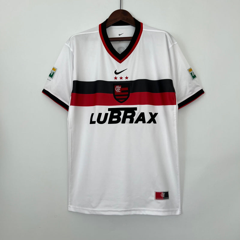 Camisa Flamengo Retrô Away 2001 - Branca