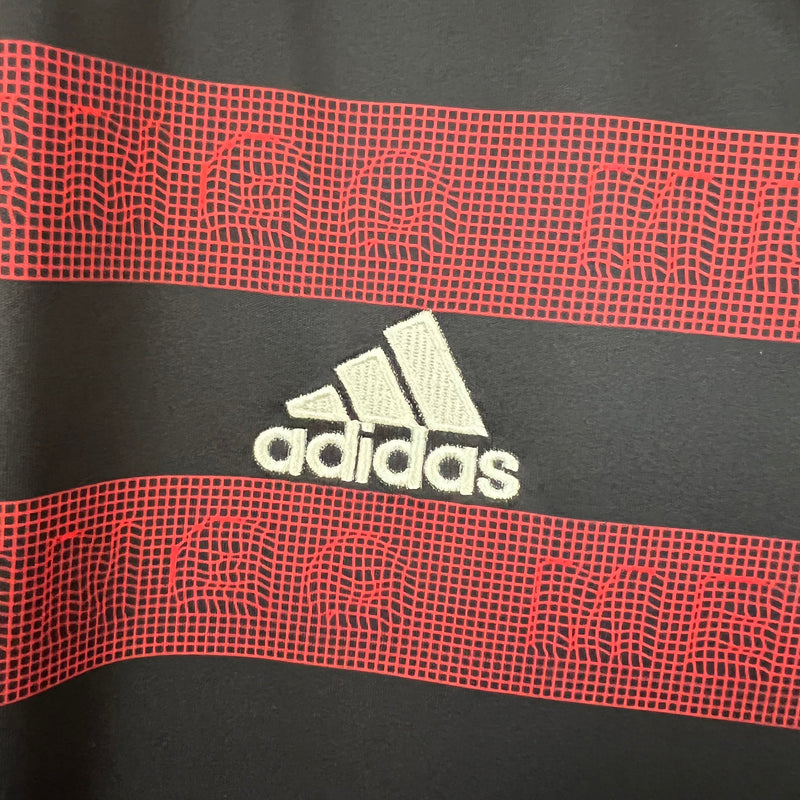 Camisa Flamengo Retrô 19-20 Vermelha e Preta - Nike