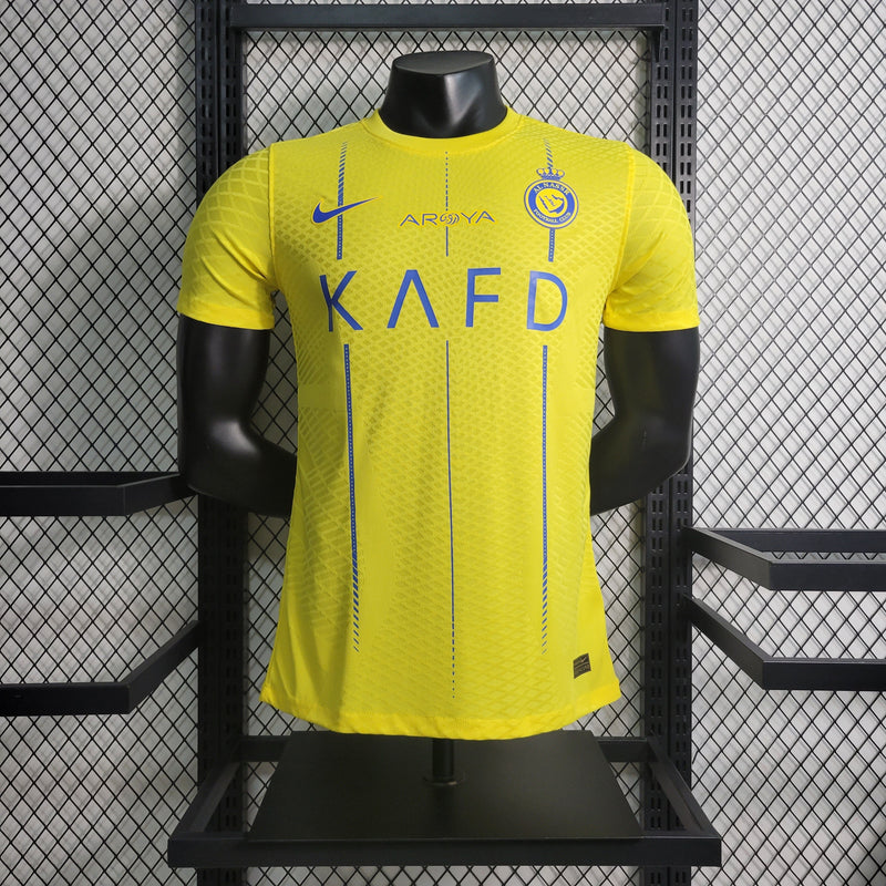 Camisa All Nassr I 23/24 - Masculino Jogador - Amarela