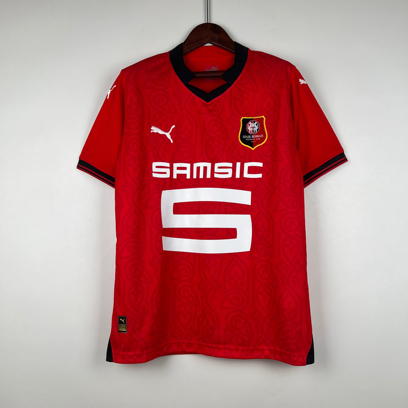 Camisa Rennes I 23/24 - Vermelha