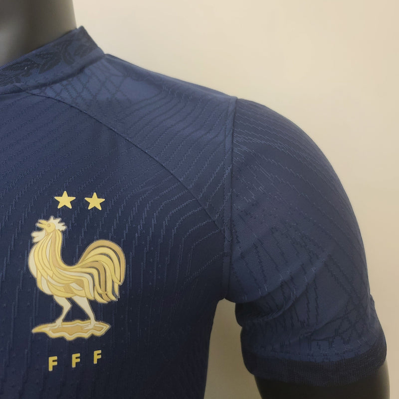 Camisa França I 2022 - Azul - Nike - Masculino Jogador