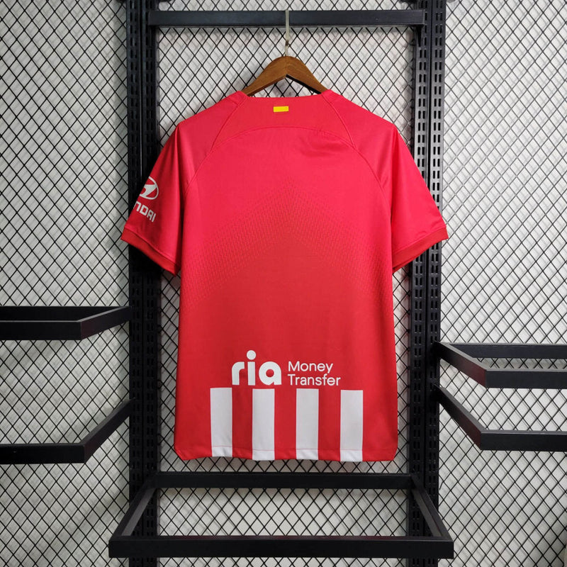 Camisa Atlético de Madrid I 23/24 Nike - Vermelha com Branco