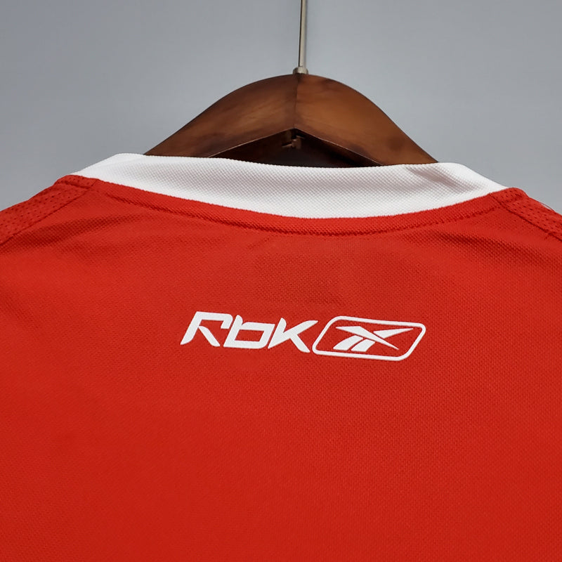 Camisa Internacional Retrô 2006 Vermelha - Reebok