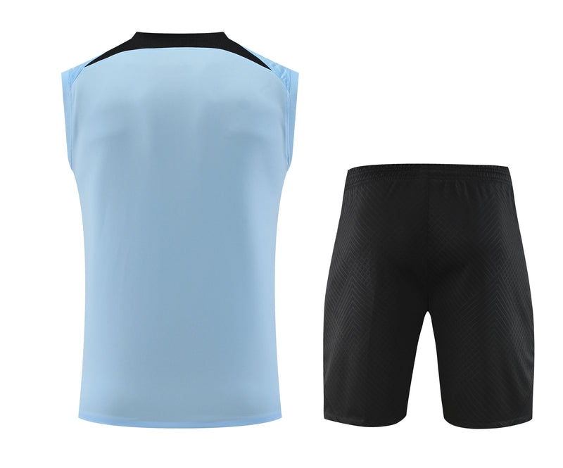 Kit Treino Inter de Milão 23/24 Nike - Azul Claro (Oferta)