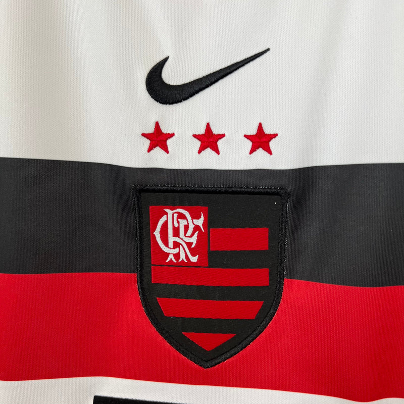 Camisa Flamengo Retrô Away 2001 - Branca