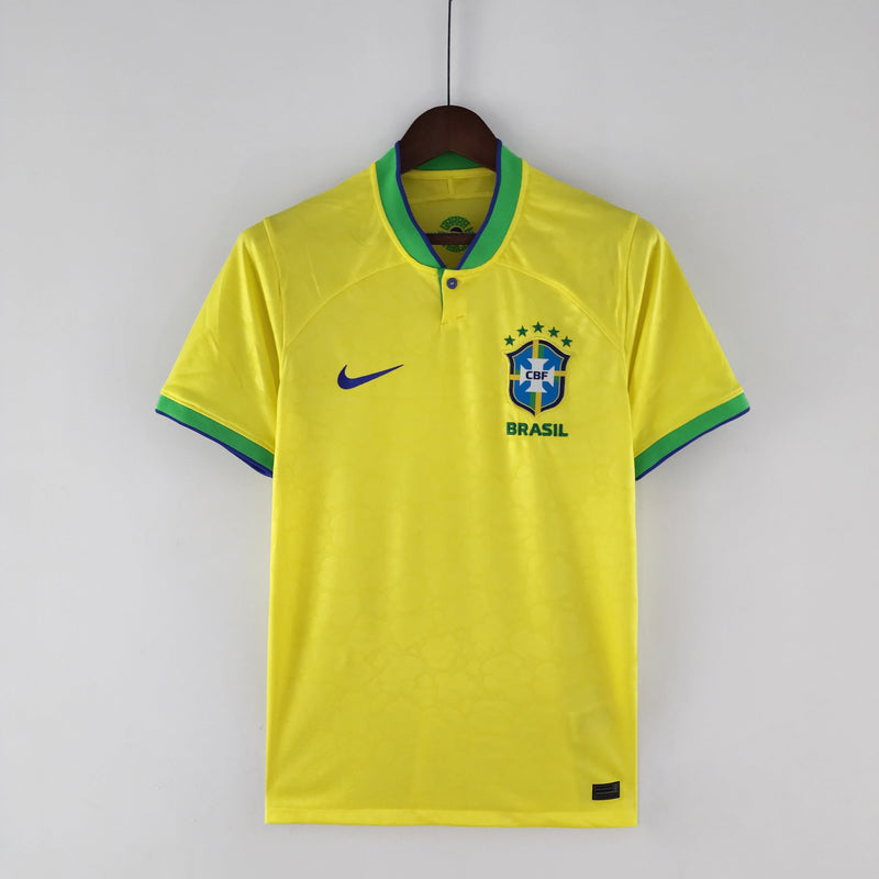 Camisa Seleção Brasil I 22/23 Nike - Amarela