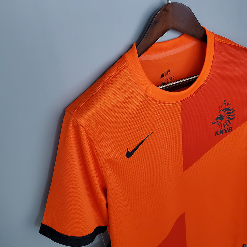 Camisa Holanda Retrô 2012 Laranja - Nike