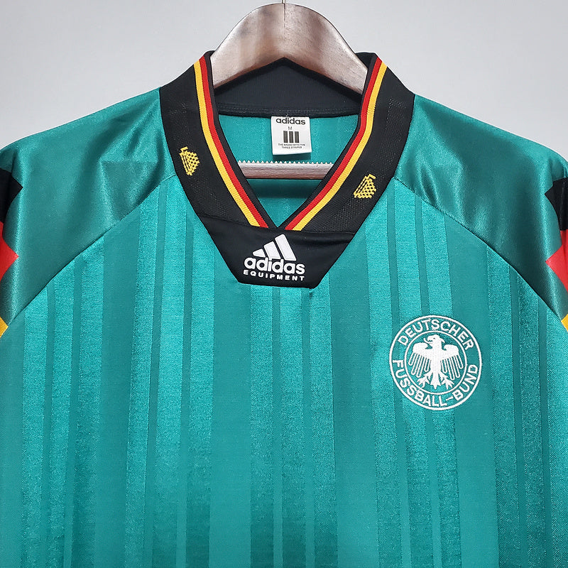 Camisa Seleção Alemanha Retrô 1992 Verde - Adidas - PRONTA ENTREGA