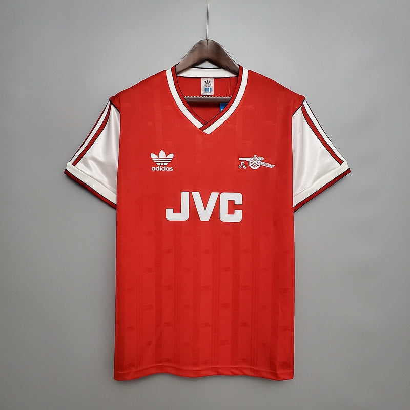 Camisa Arsenal Retrô 1988/1989 Vermelha- Adidas