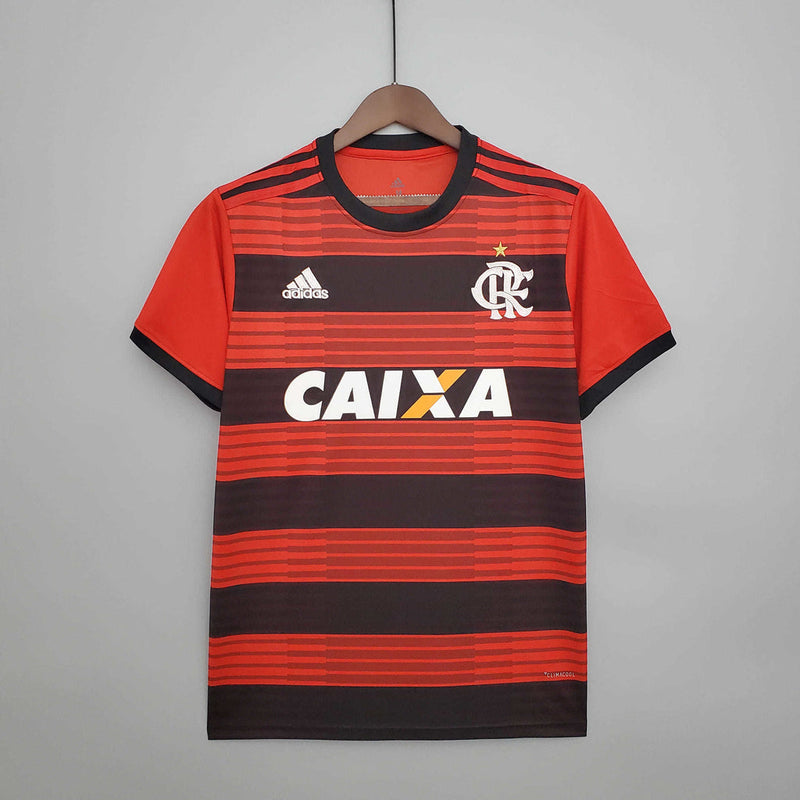 Camisa Flamengo Retrô 2018/2019 Vermelha e Preta - Adidas