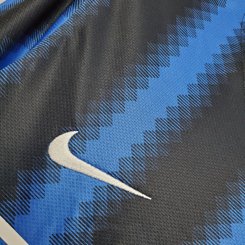 Camisa Inter de Milão Retrô 2010/2011 Azul e Preta - Nike