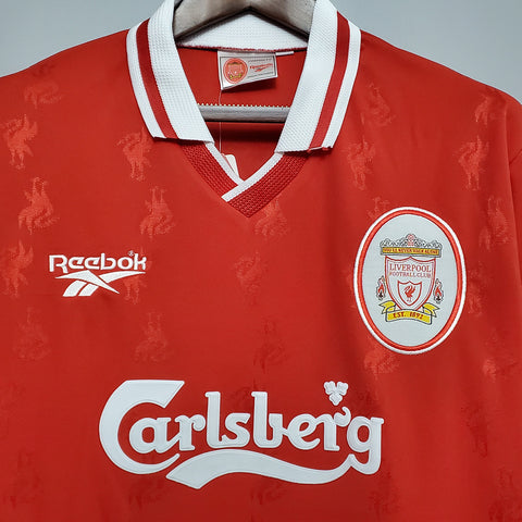 Camisa Liverpool Retrô 1996/1997 Vermelha - Reebok