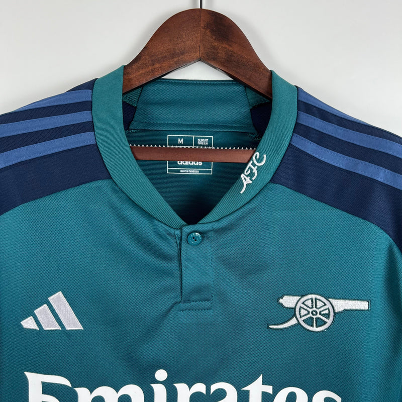 Camisa Arsenal III 23/24 Adidas - Azul