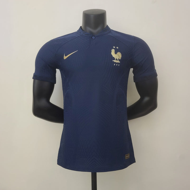 Camisa França I 2022 - Azul - Nike - Masculino Jogador