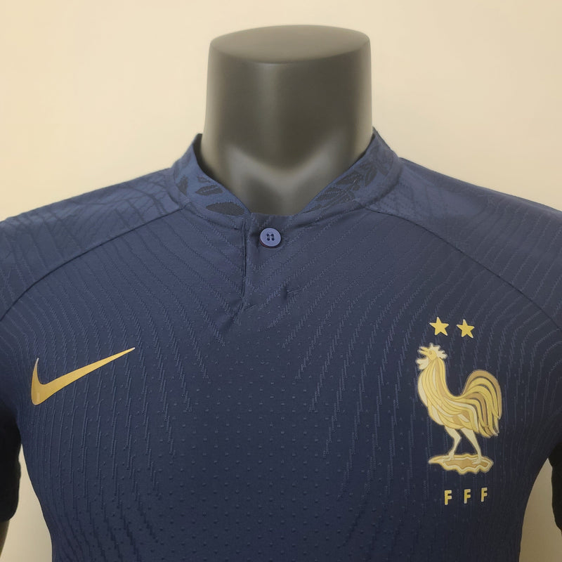 Camisa França I 2022 - Azul - Nike - Masculino Jogador