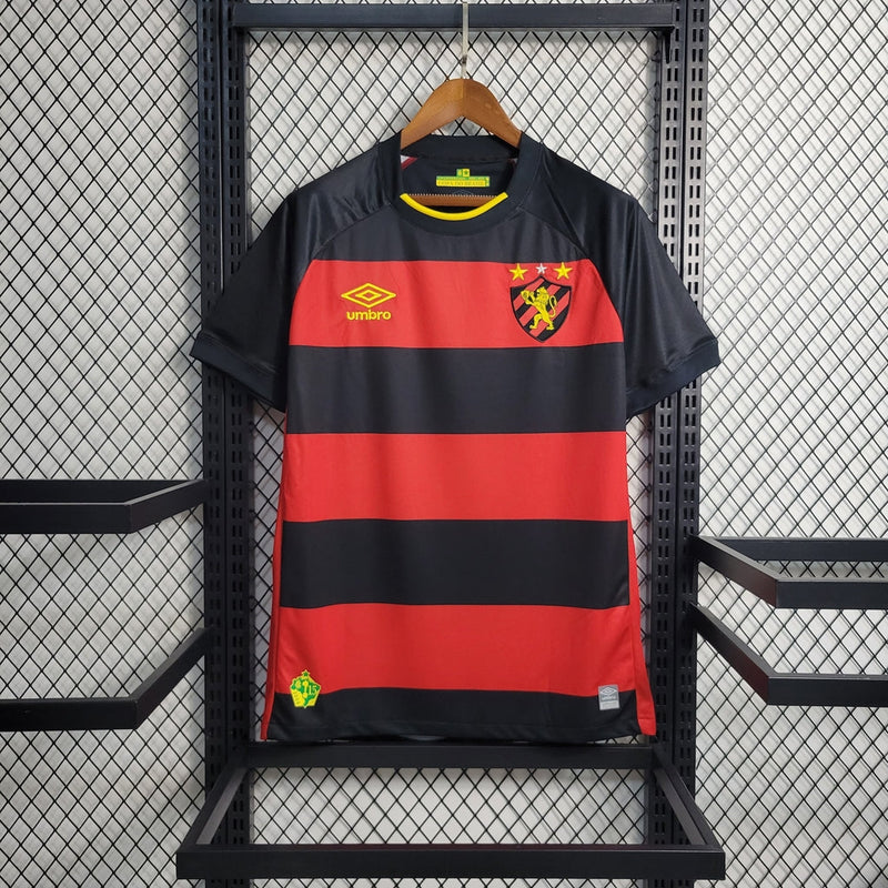 Camisa Sport I 23/24 - Umbro - Preto e Vermelho