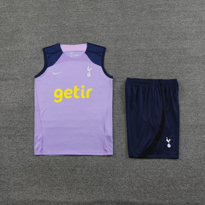 Kit Treino Tottenham 23/24 Nike - Lilas